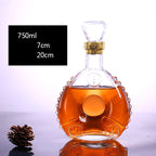 Assorted Whiskey Decanter Set
