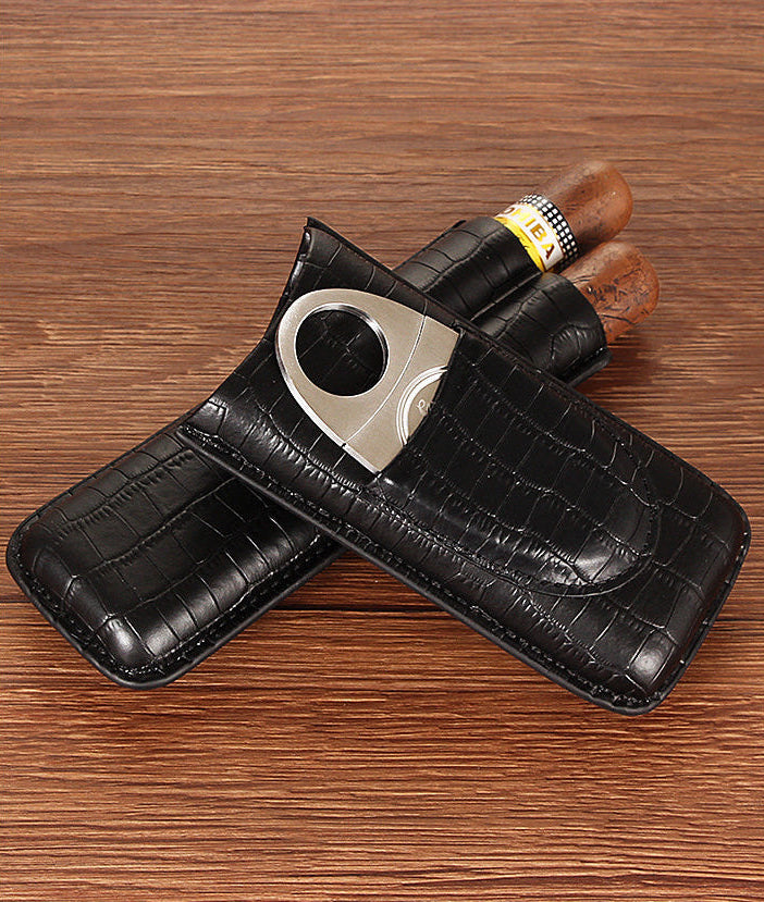 Two-Cigar Travel Case