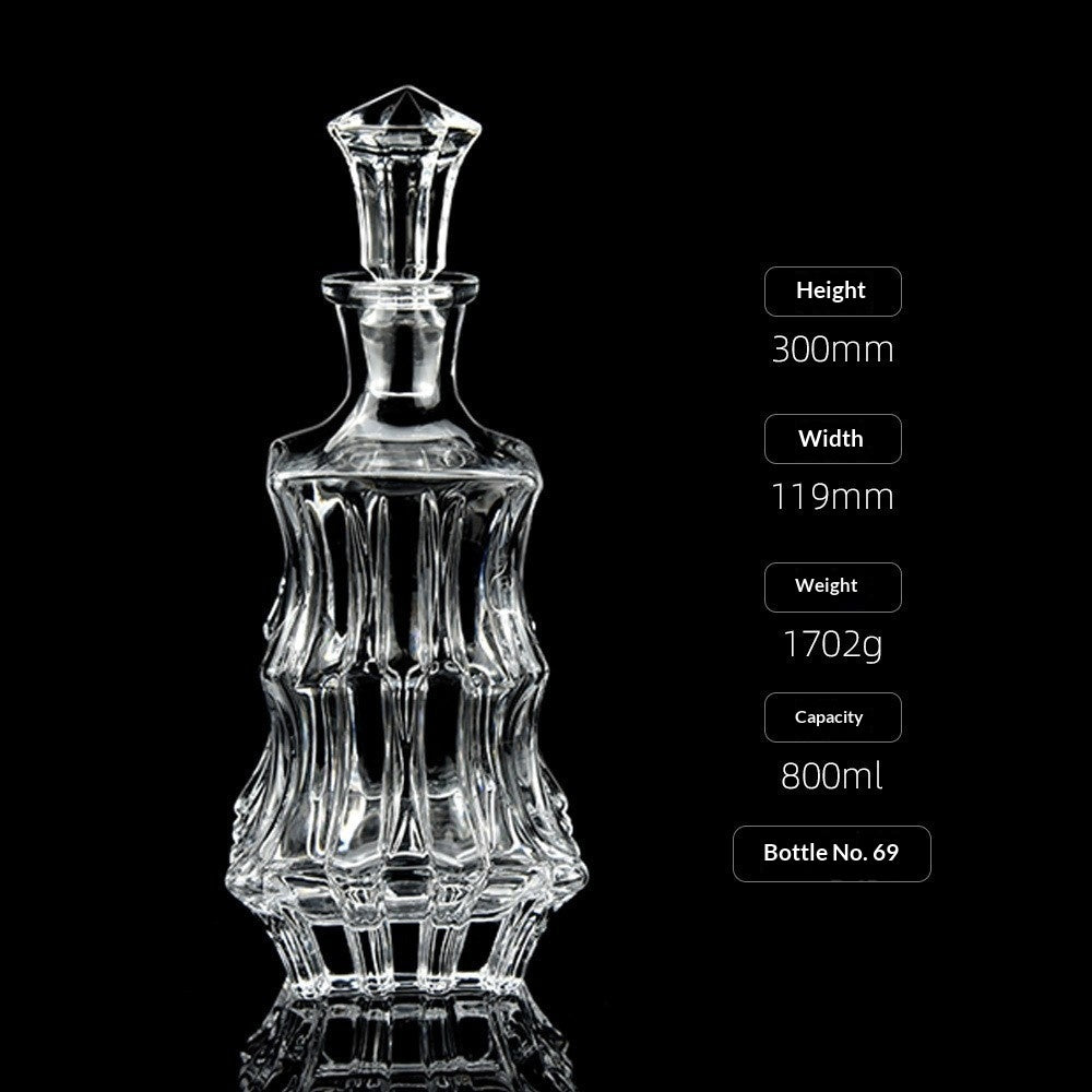 The Distiller's Cut Series Whiskey Decanters