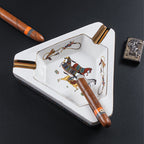 Caballos Triangular Ashtray