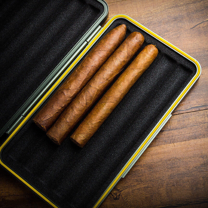 Tactical Aluminum Cigar Travel Case