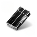 Luxurious Flint Wheel Cigar Lighter with Cigar Punch