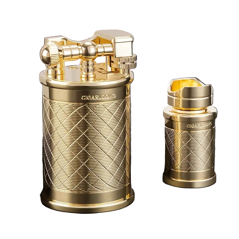 The Monarch Windproof Cigar Lighter and Punch Gift Set